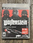 Wolfenstein: The New Order (PlayStation 3, PS3, 2014) CIB Complete In Box