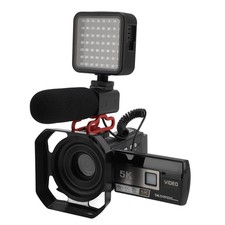 Video Camera Camcorder 5K HD WIFI 3 Inch Touch Screen 18x Zoom Digital Outdoor