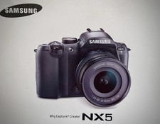 Samsung NX NX5 14.6MP Digital Camera - Black (Kit w/ NX OIS 18-55mm Lens)