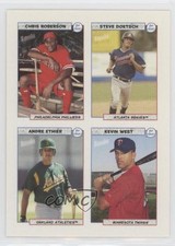 2005 Topps Bazooka 4 on 1 Stickers Chris Roberson Steve Doetsch Andre Ethier 0q3