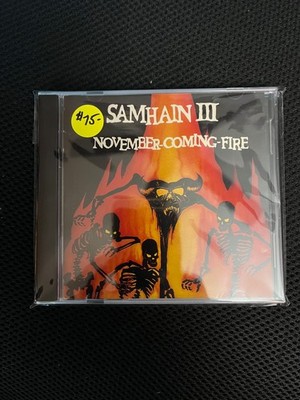 Samhain III - November Coming Fire CD - Near Mint!