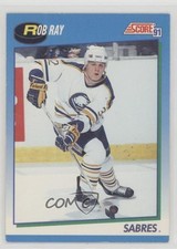 1991-92 Score Canadian Rob Ray #610 0b3