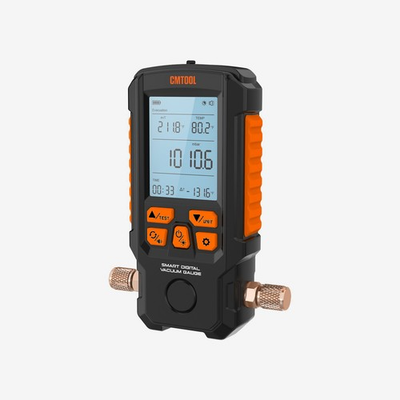 #ad Digital Vacuum Gauge HVAC Vacuum Meter Evacuation Pressure Leak Test ±0.2% 1 4quot; $69.97