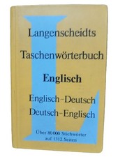 Langenscheidt Taschenwörterbuch Englisch Deu...