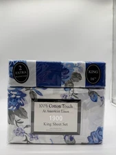 100% Cotton Touch At American Linen 6pcs king sheet set, 1900TC, 16"