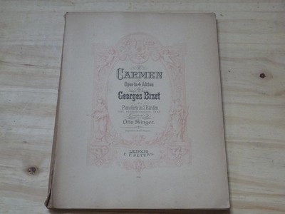 Oper von Carmen, Bizet, auf Deutsch, Deutsch.