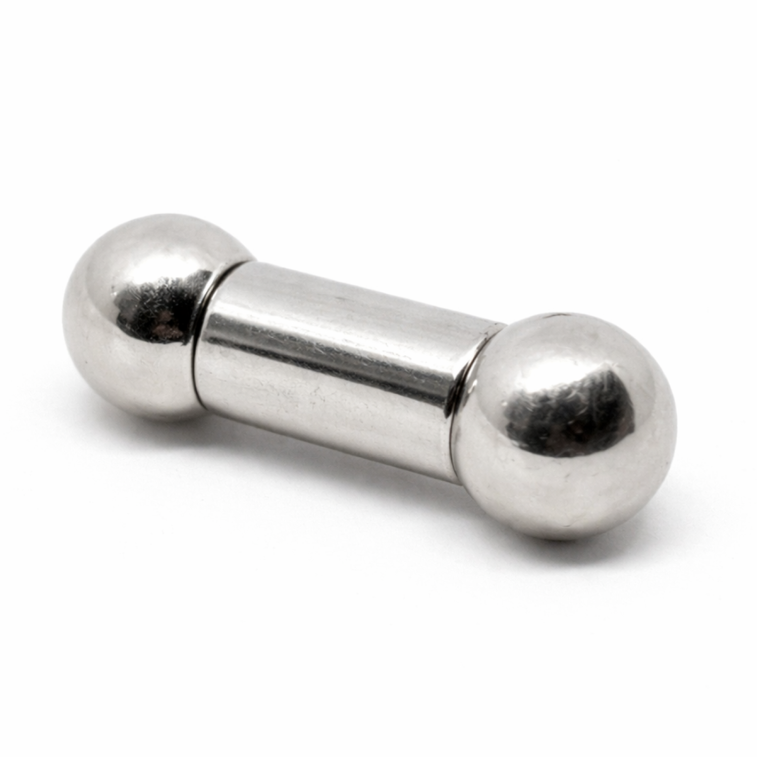 Prince Albert Straight Bar 0g (8mm) Large Gauge 10mm Ball Earring Heavy Piercing