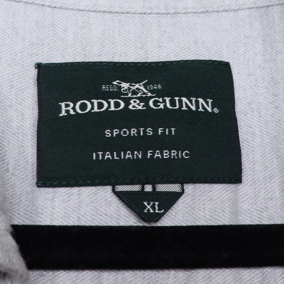 Camisa manga larga Rodd & Gunn Sports Fit abotonada tela italiana XL Foto 4 de 4