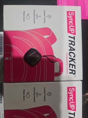 Lot of 3 T-Mobile SyncUP Tracker GPS Device Sealed New w/ SIM Cards