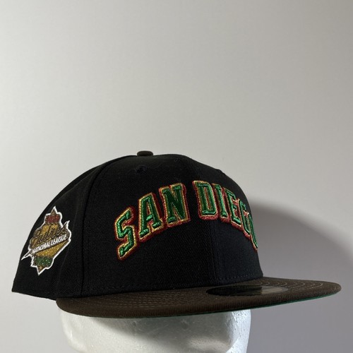 New Era 59FIFTY San Diego Padres Cooperstown MLB Hat Club Fitted 7 7/8 - Picture 1 of 7