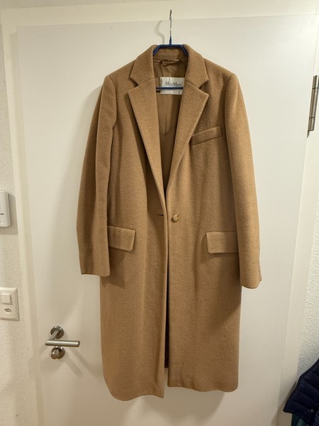 Max Mara - Manteau camel classique - Taille 46 (L)