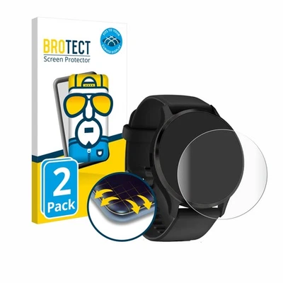 BROTECT 2 Pack Protector Full-Cover for Garmin Venu 3S Curved Screen Edge Protection