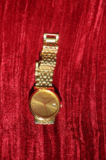 Tissot Herrenuhr Schweiz Modell T870/970 Edelstahl vergoldet