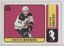 2018-19 O-Pee-Chee Retro David Backes #327 2o7