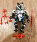VTG 1991 TMNT Chrome Dome Near Complete* WEAPONS PRETTYY GOOD CHROME On BODY