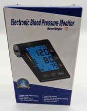 Blood Pressure Monitor - Fully Automatic Arm Style, Light Weight(New - Open Box)