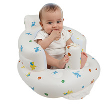 Inflatable Baby Chair with Built in Pump for Babies 3 Months  Up, Baby Floor Se