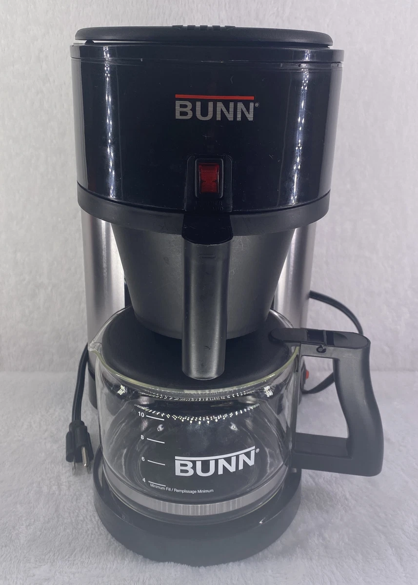 BUNN Black 10 Cup Drip Coffee Maker 