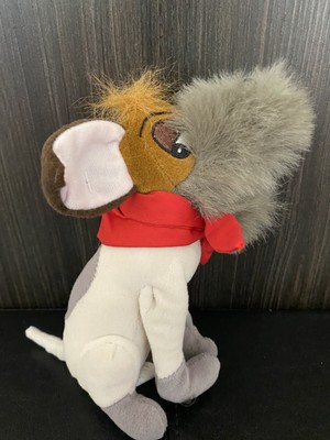 Disney Dodger Oliver & Company - Dog Plush 9â Bean Bag Stuffed Animal EUC | eBay