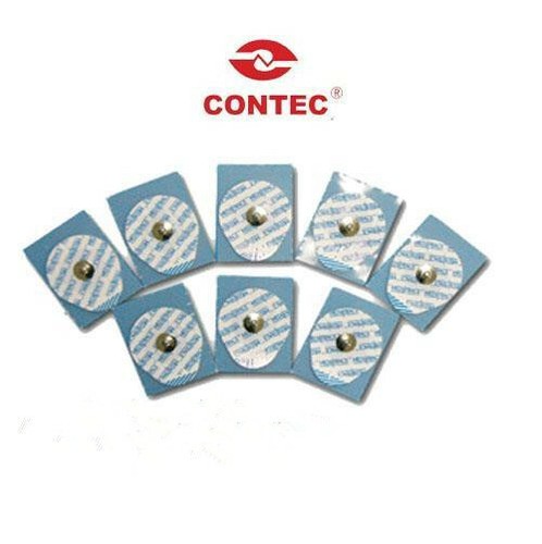 Foglio elettrodi ECG EKG per macchina utensile cardiografo 100pz monouso - Foto 2 di 3