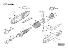Dremel 4200 Spares Spare Parts F013420046 Switch Case Spindle Motor Carbon More