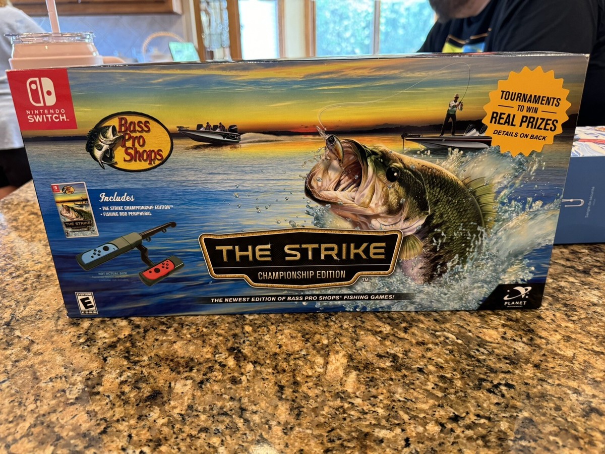 Bass Pro Shops Strike Championship Edition Nintendo Switch NEW SEALED