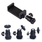 Metal Photography Light Bracket Phone Head 1/4 Mini Hot Shoe Accessories
