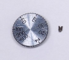 ZORKI I 1 Shutter Speed Dial Switch Knob Vintage USSR Film Camera Parts 