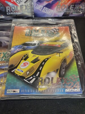 Lot of 7 Rolex 24 At Daytona Souvenir Program January/February