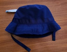 NEW Old Navy Baby Boys 6-12 MONTHS Swim  Sun Hat NAVY BLUE Beach 214918