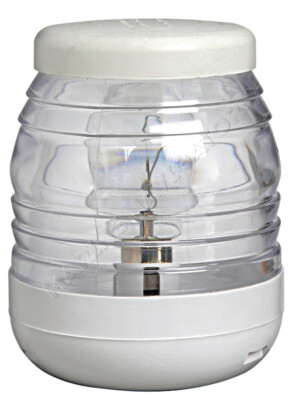 Osculati  White Body Polycarbonate 360 Degrees Masthead Light 24V 10W