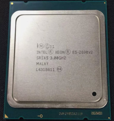 Intel Xeon e5-2690v2 e5-2690v2 3.0GHz 10-core 25mb lga2011 CPU processor 2690v2