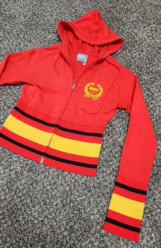 Rare Nike CHINA Olympics MMIV Hoodie Girl M (8-10) Crop Long Sleeve Zip Jacket - Picture 4 of 10