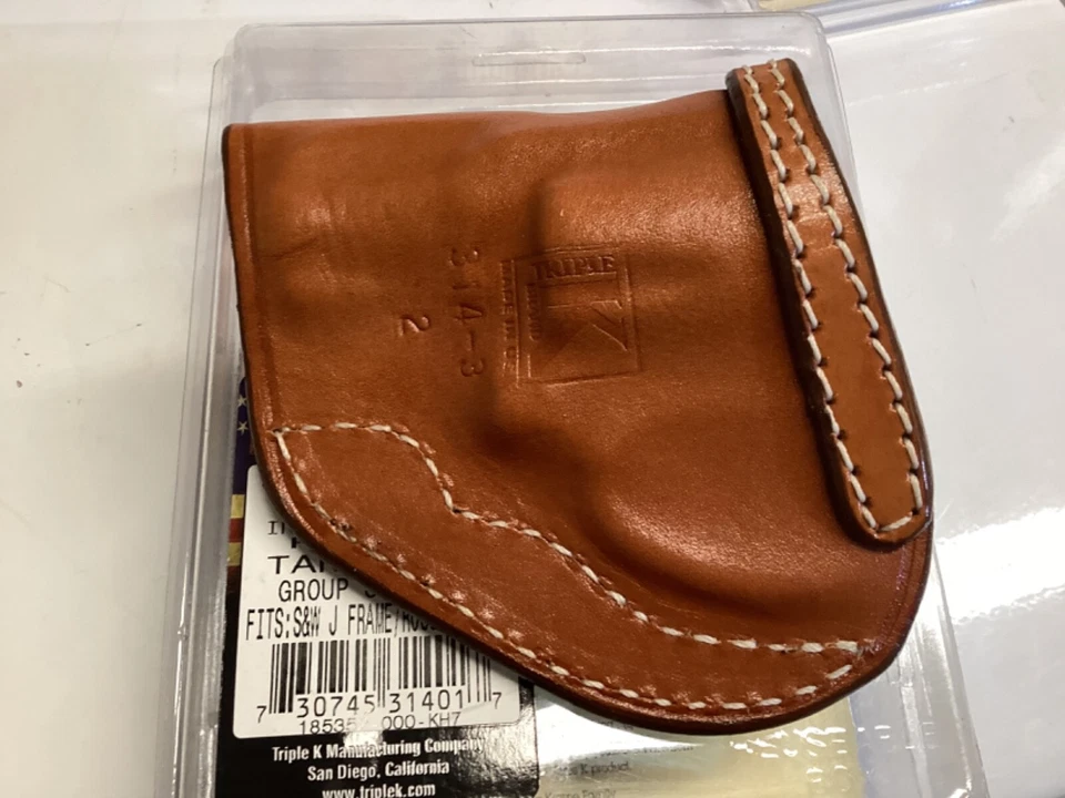 Triple K holster S&W J frame 38 special 2 in. barrel or similar IWB NEW - Image 4 of 4