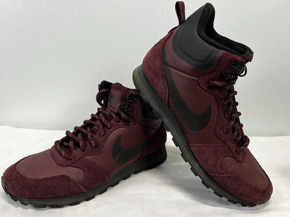 Nike Mujer Md Runner 2 Mid Prem Hi Top Entrenadores 845059 Tenis Zapatos, Talla 8 Foto 2 de 4