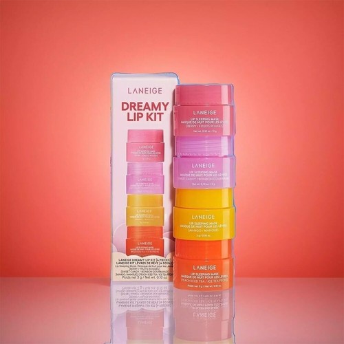 4pcs Laneige Lip Sleeping Mask Mini Kit Set Night Care Set 12g Water Lip Mask - Picture 6 of 13