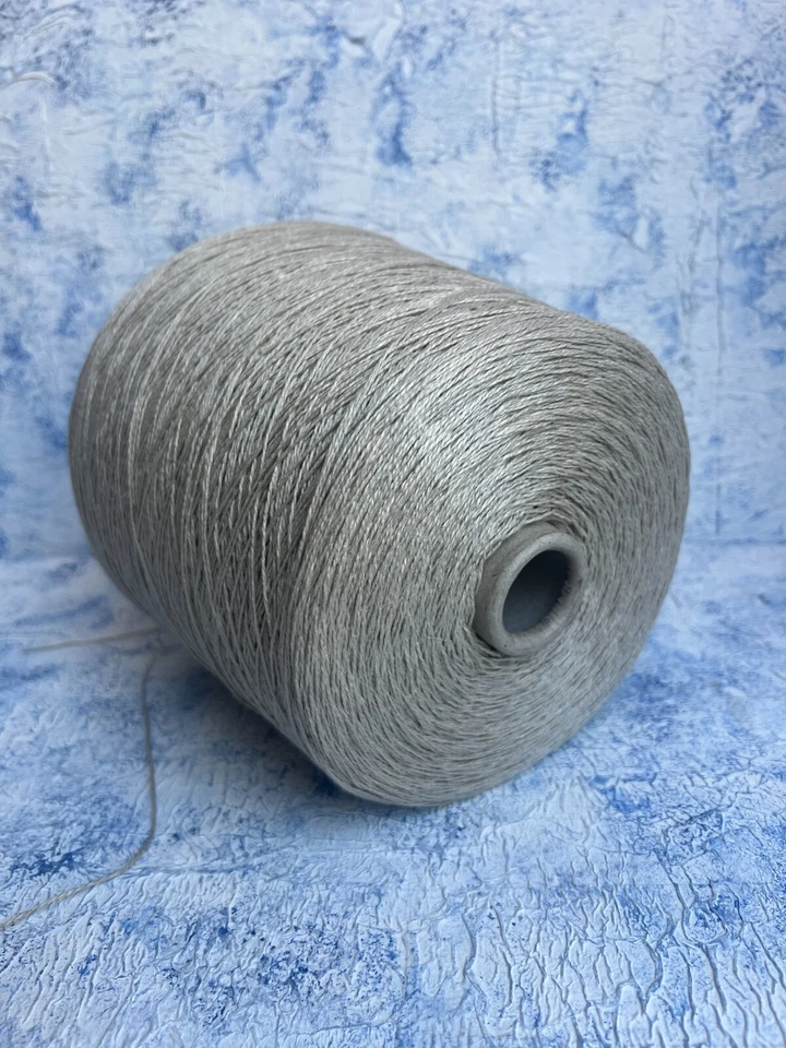 Linen fine yarn on cone 100% Linen 320m/100g (350yards/3.52oz), Per 100g/3.52oz - Image 2 of 4