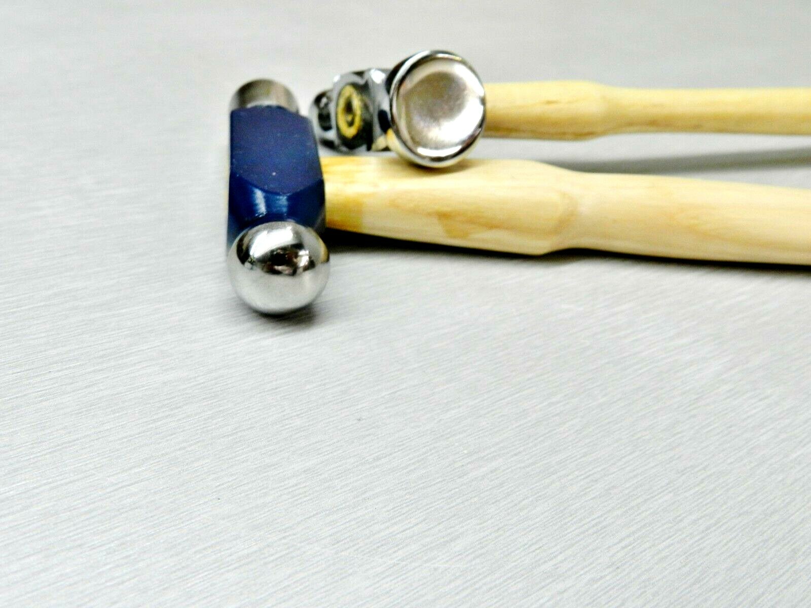 Jewelers Chasing Hammer & Ball Peen SET of 2 Jewelry Making Craft Work