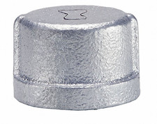 NEW LOT of 5 ANVIL 1" FNPT GALVANIZED PIPE CAP, 0319900601