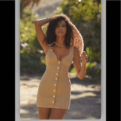 gold sparkle mini dress Rose Gold Life Of The Party Dress - XS Ellae Lisque - Perfect for Date Nights & Events