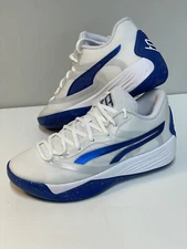 Puma Stewie 2 Team Womens Basketball Shoes 379082-04, White/Blue New- SIZE 7