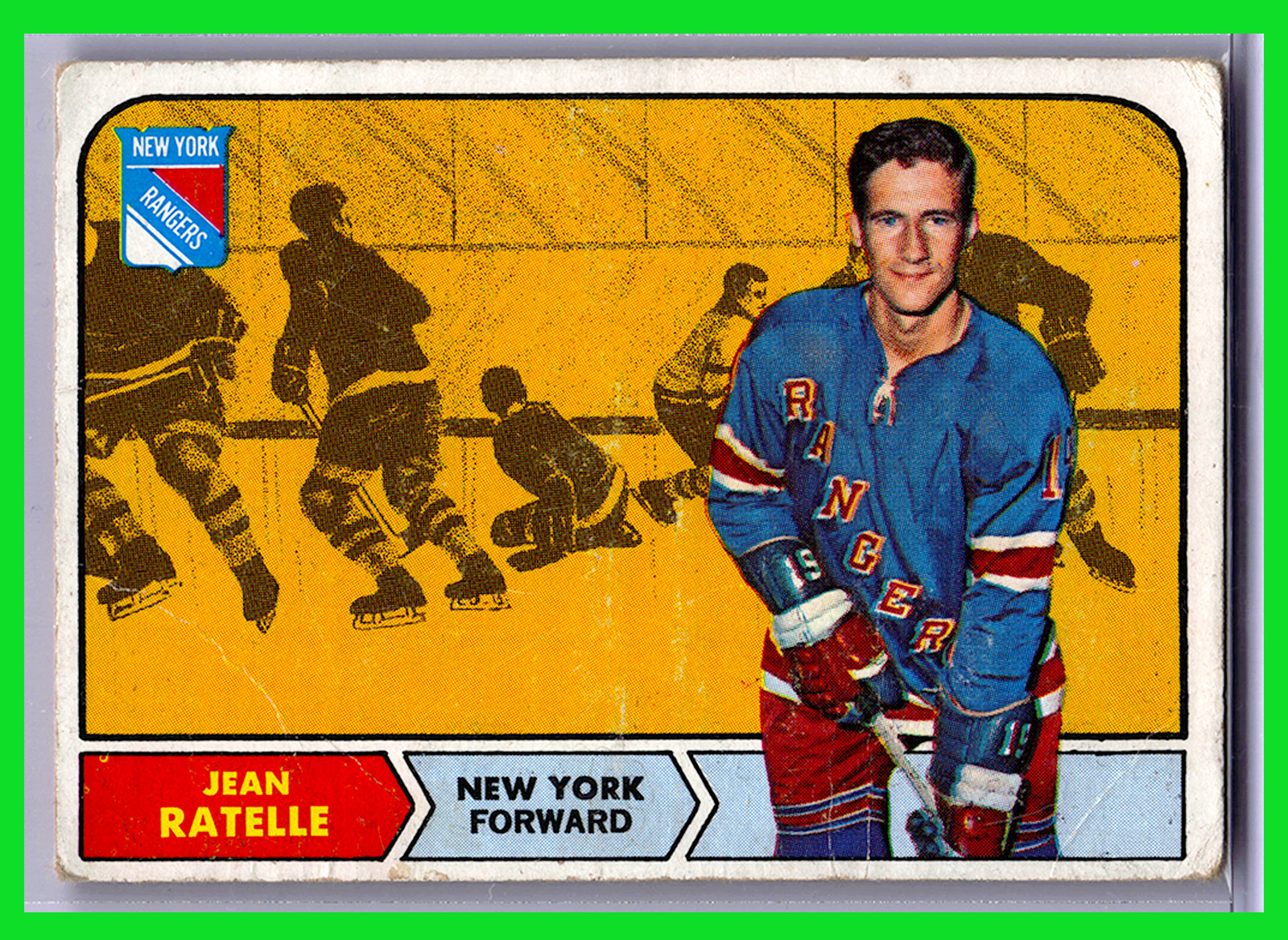 1968-69 Topps Jean Ratelle #77