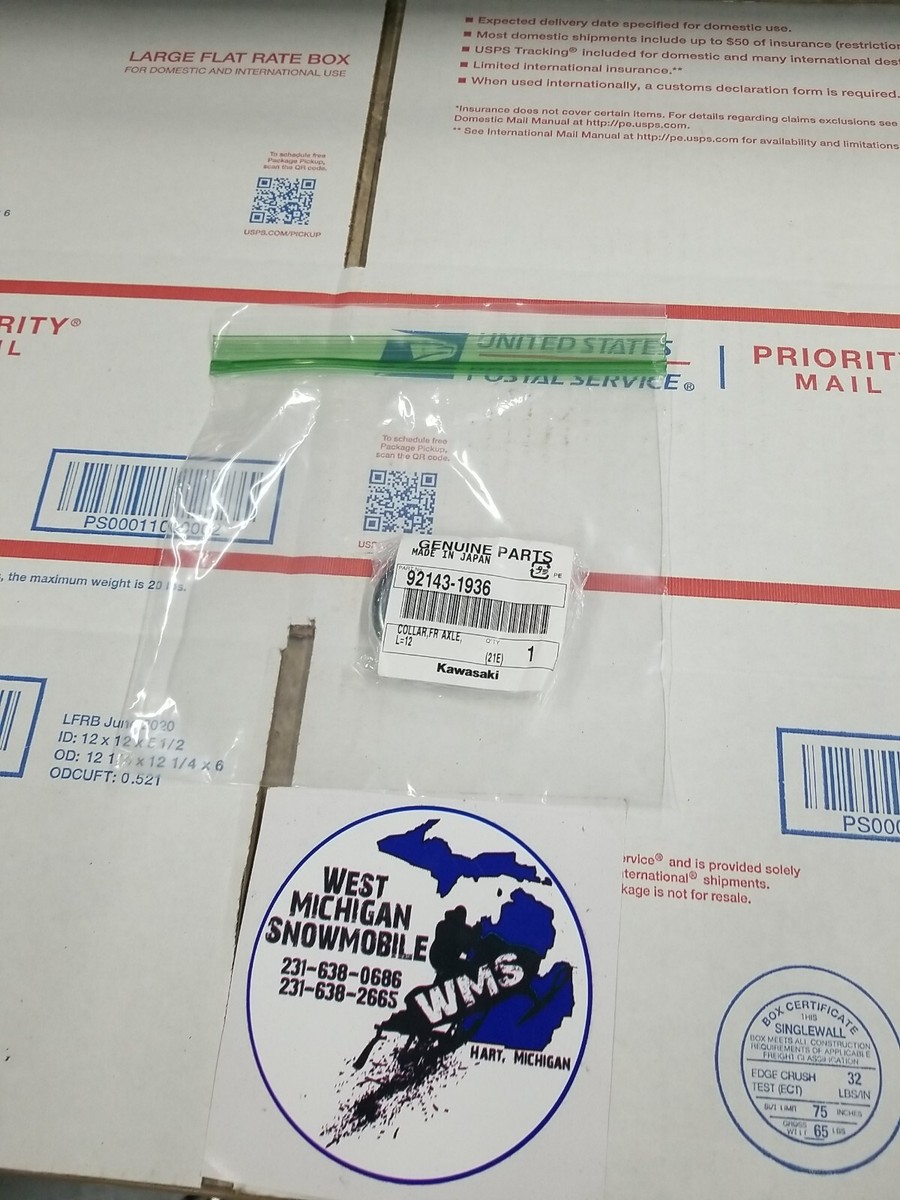 Kawasaki Axle Collar Fr OEM 92143-1936 QTY 1 | eBay