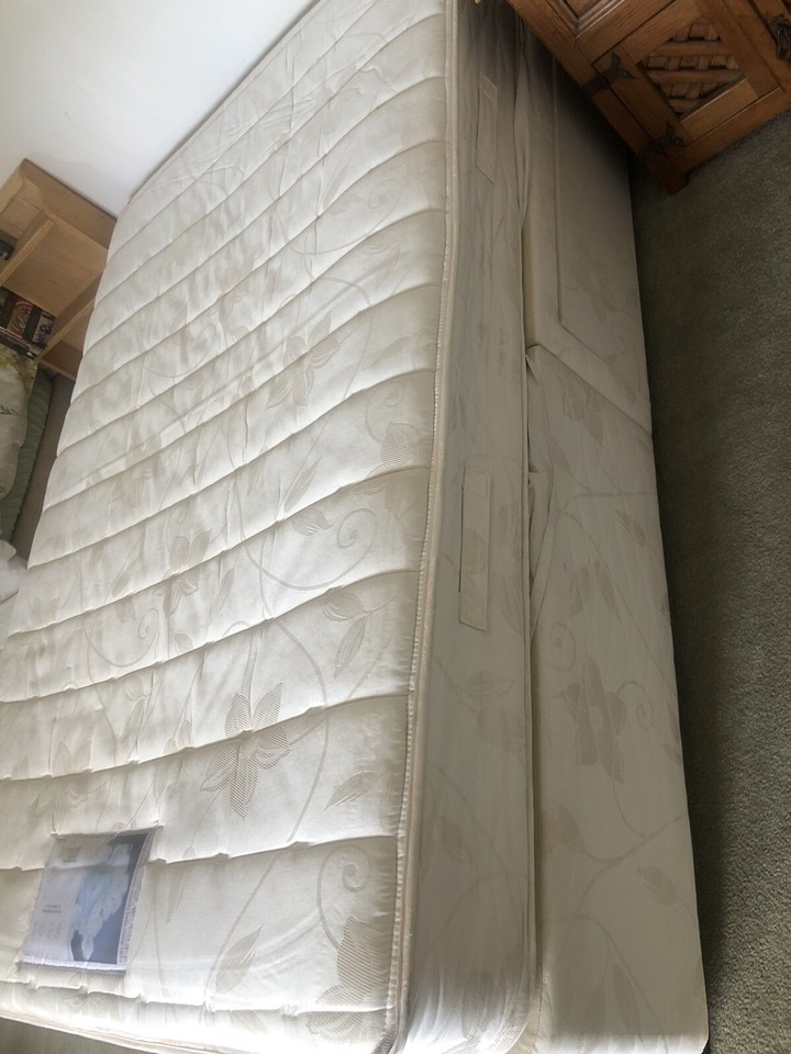 Queen size Drawer Divan bed with mattress eBay