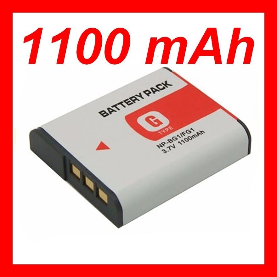 Batterie NP-BG1 pour Sony Cyber-shot DSC-T20B - Li-ion 1100 mAh