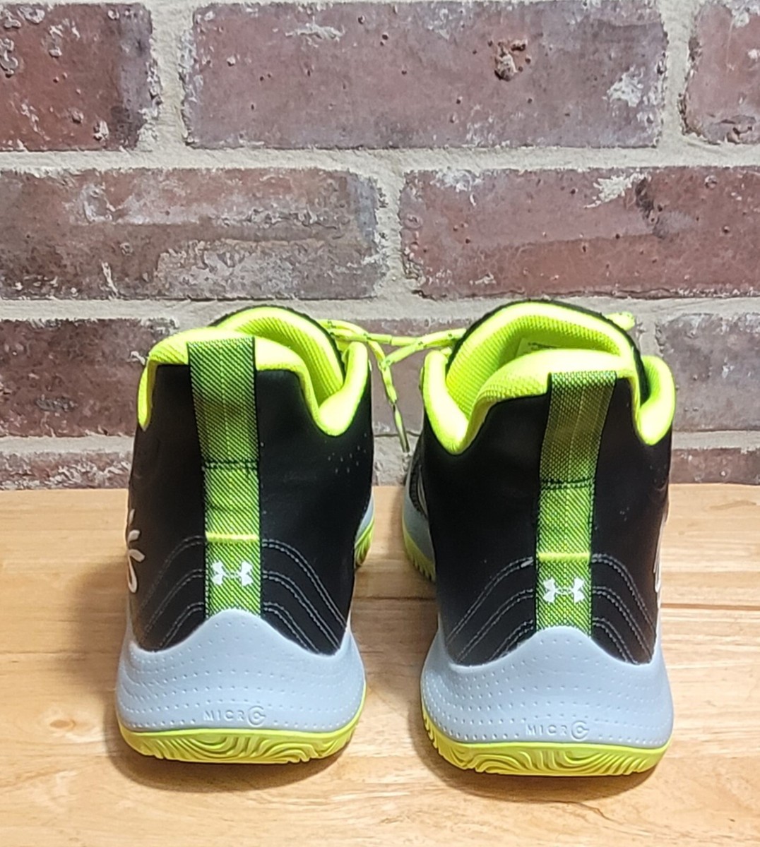 くり坊 Size 10.5 - Under Armour Curry 3Z6 Black Green for sale