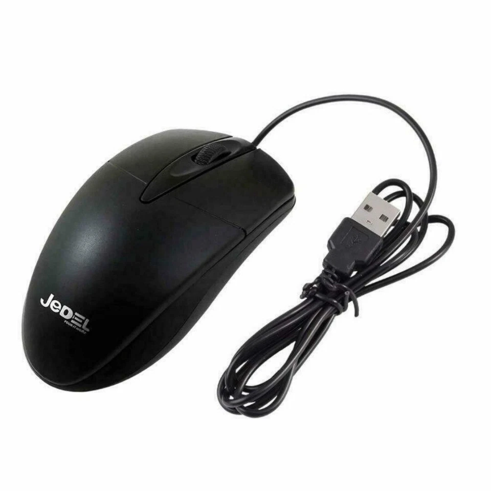 Jedel USB Wired Keyboard K11 and Mouse CP72 Desktop Kit -1000 DPI Mouse (NEW) - Image 4 of 4