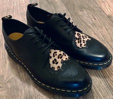 leopard print brogues uk