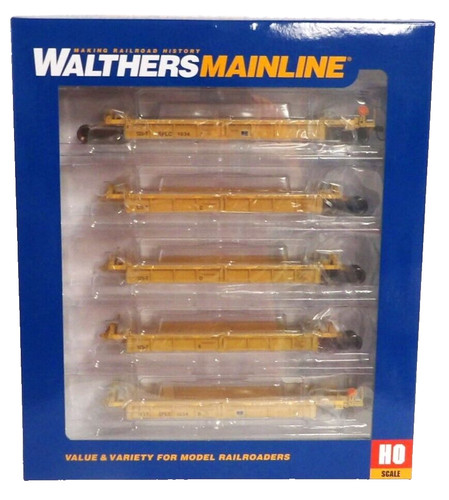 Walthers MainLine 910-55677 BNSF SFLC 1034 Thrall 5 unidades reconstruido 40' coche pozo | Zustand: New