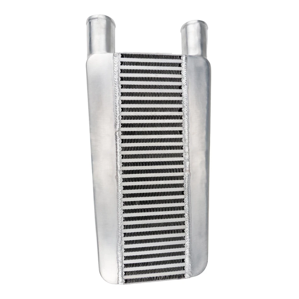 Intercooler plateado 23 x 11,25 x 2,75 pulgadas entrada/salida de 2,6 pulgadas se adapta a Buick y Audik Foto 4 de 4